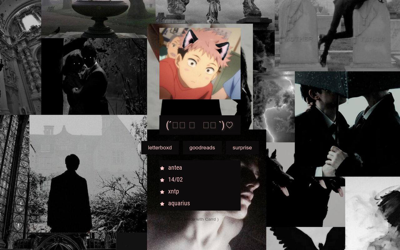 Carrd profile picture for @thea666